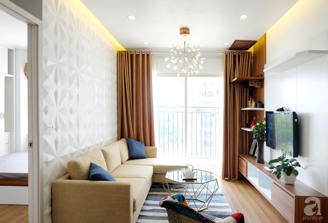 Căn hộ 78m² với 3 phòng ngủ có chi phí thi công 262 triệu đồng ở Long Biên, Hà Nội - Ảnh 4.