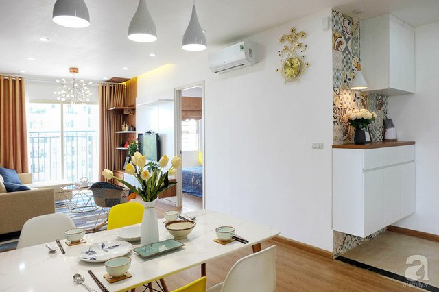 Căn hộ 78m² với 3 phòng ngủ có chi phí thi công 262 triệu đồng ở Long Biên, Hà Nội - Ảnh 9.
