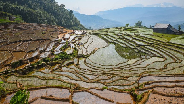 Bộ ảnh ghi trọn cảnh thần tiên đẹp đến nao lòng trên đỉnh Ky Quan San: Thu vào tầm mắt muôn trùng nước non chính là đây! - Ảnh 2.