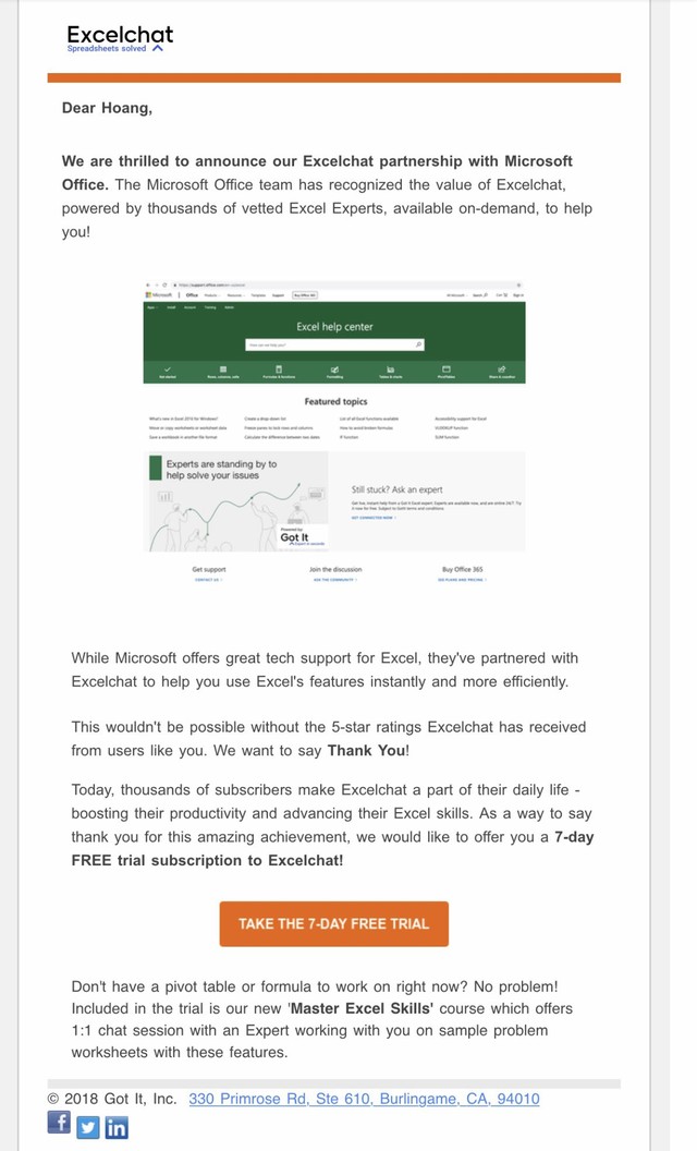 Thực hư việc Microsoft tích hợp sản phẩm của startup Việt Got It vào Office.com - Ảnh 1.