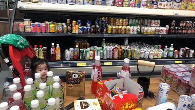 Hình ảnh siêu thị Auchan sau nhiều ngày tháo khoán rút khỏi Việt Nam - Ảnh 7.