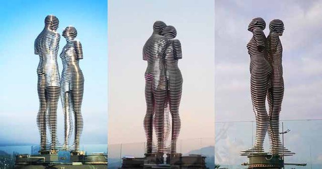 HOT: Hình ảnh nhá hàng hiếm hoi của bức tượng tình nhân “biết đi” lần đầu tiên có mặt tại Việt Nam - Ảnh 2.