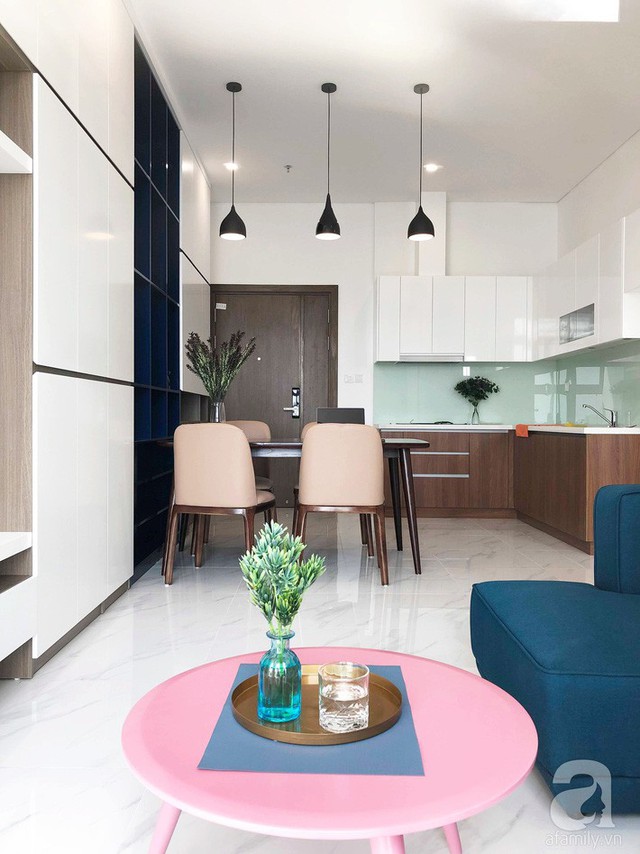 Căn hộ 96m² trên tầng 32 ở Hà Nội đơn giản nhưng vẫn hút ánh nhìn nhờ cách phối màu trẻ trung - Ảnh 10. Căn hộ 96m² trên tầng 32 ở Hà Nội đơn giản nhưng vẫn hút ánh nhìn nhờ cách phối màu trẻ trung - Ảnh 10.