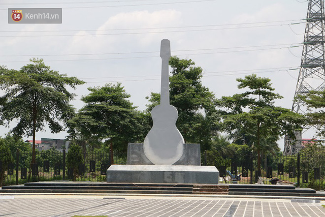 Cận cảnh công viên âm nhạc 200 tỷ đồng được thiết kế hình cây đàn sắp khai trương ở Hà Nội - Ảnh 4.