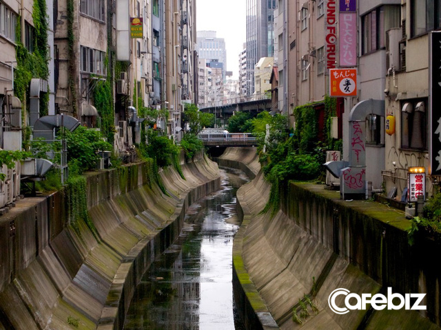Chẳng riêng Hà Nội, thủ đô Tokyo của Nhật Bản cũng có những dòng sông bị bức tử - Ảnh 1.