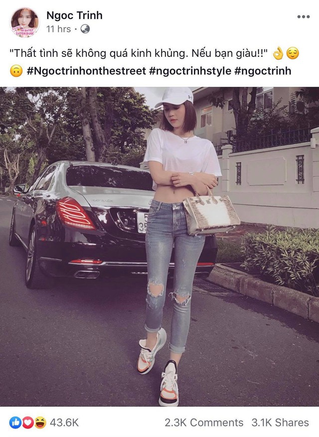 Quan điểm tình - tiền gây sốt của Ngọc Trinh: Thất tình sẽ không quá kinh khủng, nếu bạn giàu - Ảnh 1. Quan điểm tình - tiền gây sốt của Ngọc Trinh: Thất tình sẽ không quá kinh khủng, nếu bạn giàu - Ảnh 1.