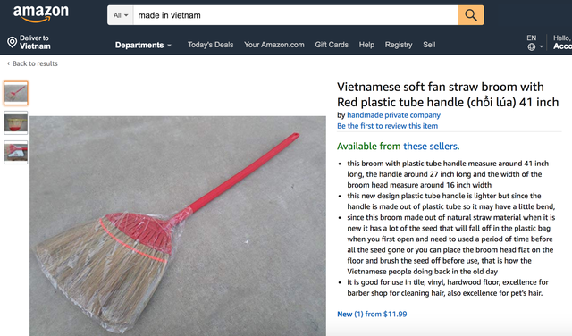 Hàng loạt sản phẩm truyền thống của Việt Nam được bán với giá cực cao trên Amazon, eBay - Ảnh 8.