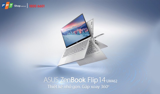 Mở bán độc quyền bộ đôi Ultrabook laptop ASUS ZenBook UM433 và ZenBook Flip 14 UM462           - Ảnh 2.