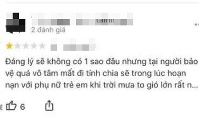 Khách sạn 5 sao nơi nam bảo vệ đuổi người trú mưa ở Hà Nội bị dân mạng đồng loạt rate 1 sao - Ảnh 5.