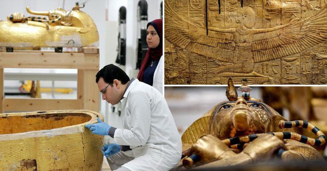 Kho báu giấu kín của Pharaoh Tutankhamun lần đầu tiên được đưa ra khỏi lăng mộ sau gần 100 năm - Ảnh 2.