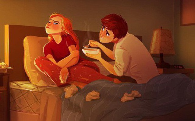 Bộ tranh "Tình yêu có màu gì" sẽ khiến bạn bất giác mỉm cười vì quá ngọt ngào Bộ tranh "Tình yêu có màu gì" sẽ khiến bạn bất giác mỉm cười vì quá ngọt ngào