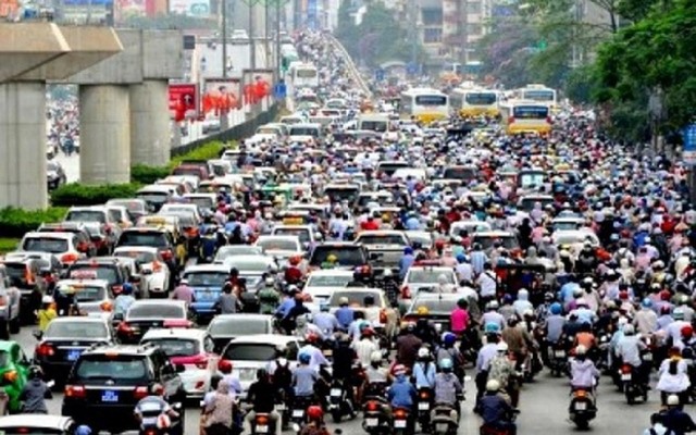 Hà Nội dự kiến cấm xe máy vào tuyến phố đầu tiên