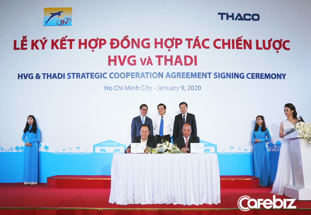 Sau 60 phút trao đổi chớp nhoáng với ‘vua cá tra’, Thaco đã kết nạp Hùng Vương vào liên minh xuất khẩu 1,5 tỷ USD cùng Nông Nghiệp HAGL - Ảnh 1.
