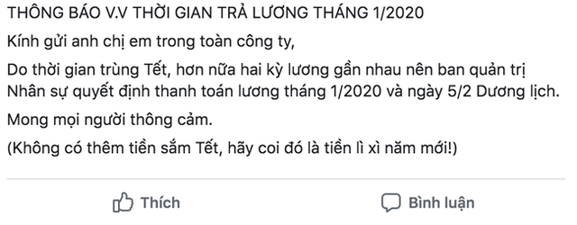 Đã gây phẫn nộ vì sau Tết mới trả lương, sếp còn gây tranh cãi khi cợt nhả: Coi như tiền đó là lì xì năm mới! - Ảnh 1.