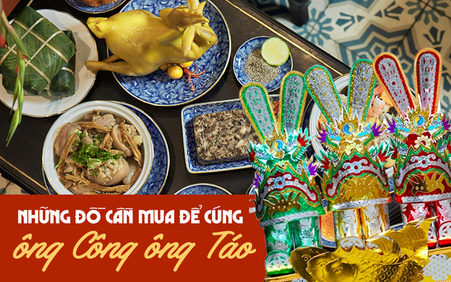 Nên đặt mâm cơm cúng ông Công ông Táo ở đâu? - Ảnh 1.