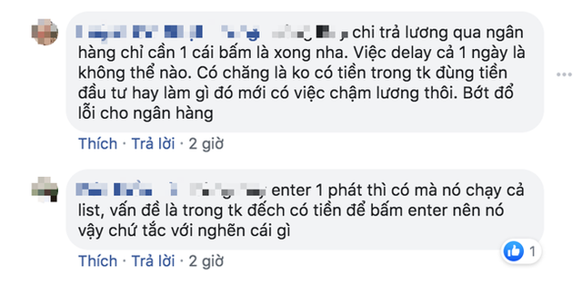 Drama cuối năm: Một công ty lớn chậm lương Tết với lý do ngân hàng tắc nghẽn, nhân viên chỉ biết kêu ca khóc ròng - Ảnh 2.