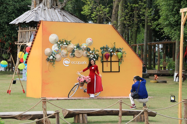 Lễ hội Xuân Ecopark: Điểm “check in” cực chất ngay gần Hà Nội - Ảnh 5.