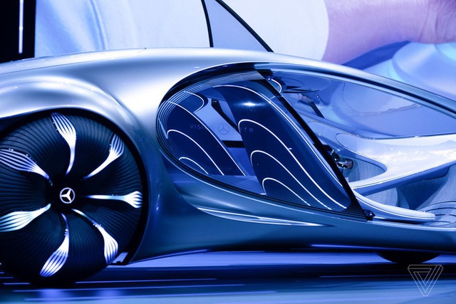 [CES 2020] Mercedes ra mắt concept xe của tương lai, lấy cảm hứng từ bộ phim Avatar - Ảnh 7.
