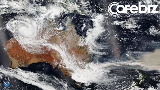 Khói từ thảm họa cháy rừng ở Úc bao trùm bầu trời nơi cách đó nửa vòng Trái Đất - Ảnh 1.
