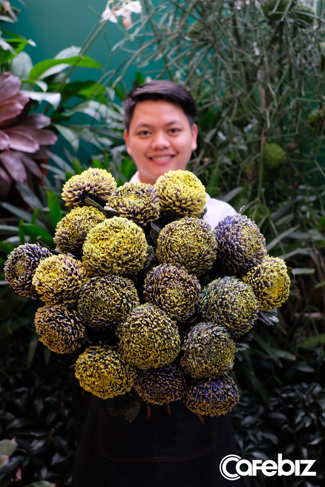 Nhà thiết kế hoa Hà Minh Khôi - Forbes Vietnam Top 30 under 30: Nghề hoa ở Việt Nam tương đối thiệt thòi, nhưng tương lai sẽ đi rất xa! - Ảnh 4.