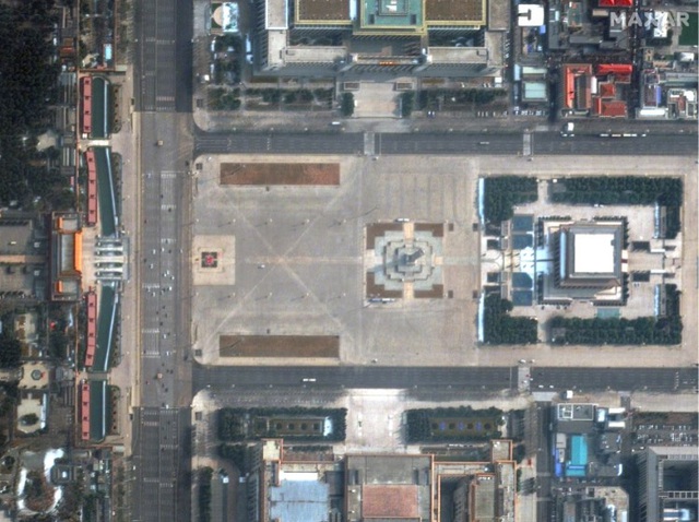 [Ảnh vệ tinh] Sức ‘càn quét’ của Covid-19: Hàng loạt địa điểm nổi tiếng từ Thánh đường Mecca đến Quảng trường Thiên An Môn đều vắng như ‘chùa bà Đanh’ - Ảnh 7.