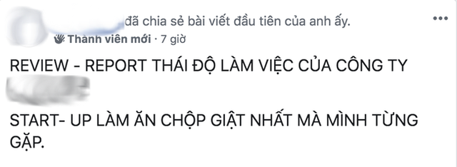 Dân mạng xôn xao 1 start-up làm việc không chuyên nghiệp, thiếu minh bạch, sếp lớn còn thản nhiên gọi nhân viên là bọn - Ảnh 1. Dân mạng xôn xao 1 start-up làm việc không chuyên nghiệp, thiếu minh bạch, sếp lớn còn thản nhiên gọi nhân viên là bọn - Ảnh 1.