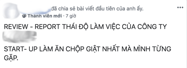 Dân mạng xôn xao 1 start-up làm việc không chuyên nghiệp, thiếu minh bạch, sếp lớn còn thản nhiên gọi nhân viên là bọn - Ảnh 1.