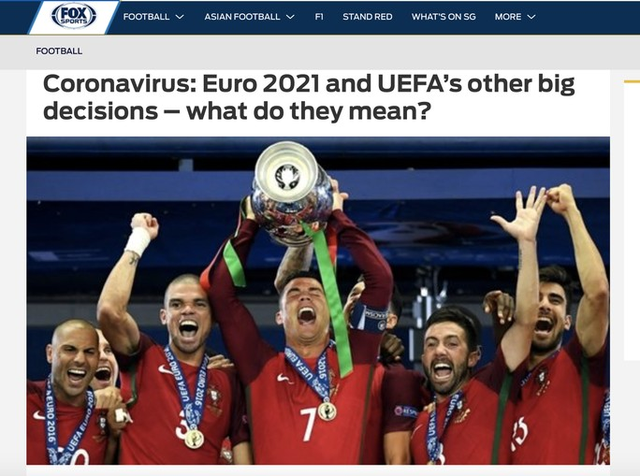 Truyền thông thế giới sốt vì EURO lẫn Copa America 2020 cùng bị hoãn  - Ảnh 10.