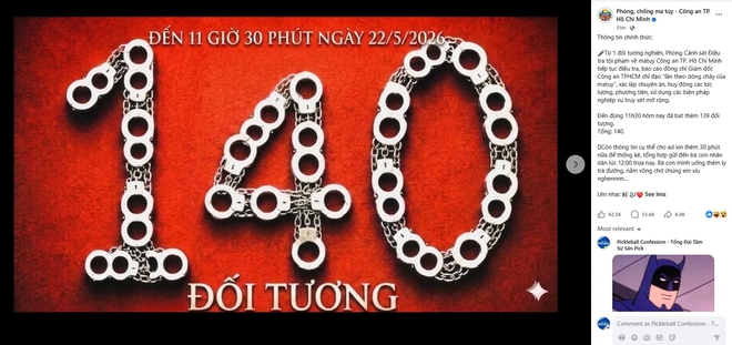 Social case fanpage Phòng, chống ma túy - Công an TP.HCM: Khi cán bộ hành pháp làm social bùng nổ hơn cả nghệ sĩ hạng A với 132.000 lượt thích trong chưa đầy một giờ - Ảnh 5.
