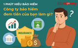 1 phút hiểu bảo hiểm: Công ty bảo hiểm đem tiền của bạn đi đâu?