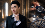 Bóc giá chiếc đồng hồ vàng trắng đính kim cương của thiếu gia trùm sòng bạc Macau trong đám cưới, nhìn con số mà hoa mắt