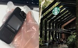 Cận cảnh vật nghi "giống camera giấu kín" được phát hiện trong nhà vệ sinh ở Starbucks: Đã giao nộp cho công an