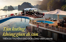 Du thuyền 5 sao của Việt Nam vừa nhận giải thưởng của TripAdvisor, hạ thuỷ từ cảm hứng 