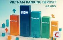 Cuộc đua huy động tiền gửi: Techcombank bất ngờ bứt tốc tăng liền 3 bậc, có tới 8 nhà băng tăng trưởng âm