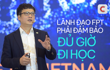 Tổng Giám đốc FPT: Anh Trương Gia Bình một năm có 90 tiếng lên lớp, tôi cũng có 75 tiếng, nếu không đủ sẽ bị giảm 1/4 lương tháng 13