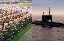 Màn chào cờ đầy kiêu hãnh từ Quảng trường Ba Đình đến vùng biển Cam Ranh của Quân chủng Hải quân