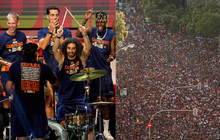 2 triệu CĐV nhuộm đỏ Madrid chào đón Tây Ban Nha rước cúp vàng World Cup trở về: Yamal làm "cơ trưởng" trong đêm lịch sử!