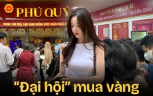 Giá vàng giảm 2 hôm liên tiếp: Dân văn phòng đi mua vàng từ 5h sáng, người “cầm giấy hẹn đi lấy vàng” mặt buồn thiu