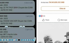 Nhiều người chuyển nhầm tiền ủng hộ Cuba vào tài khoản cá nhân: Ngân hàng lên tiếng