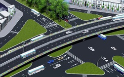 Hình ảnh thiết kế cầu vượt nút giao La Thành - Nguyễn Chí Thanh