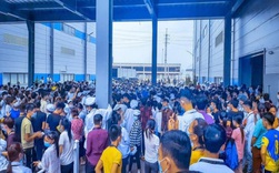 Hàng ngàn công nhân Luxshare-ICT Việt Nam đình công phản đối chính sách lương thưởng