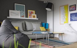 Căn hộ 34 m2 kết hợp phòng khách và phòng ngủ tiện lợi Căn hộ 34 m2 kết hợp phòng khách và phòng ngủ tiện lợi