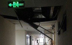 Chung cư Tân Tây Đô: Sau rơi gạch ốp tường là sập trần thạch cao Chung cư Tân Tây Đô: Sau rơi gạch ốp tường là sập trần thạch cao