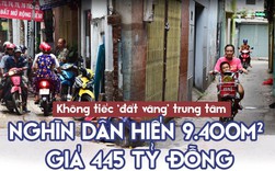 Không tiếc 'đất vàng', nghìn dân hiến 9.400m2 giá 445 tỷ đồng