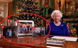 Nữ hoàng Anh phát biểu thông điệp Giáng sinh, nhưng đáng chú ý là không có hình của vợ chồng Meghan trên bàn của bà