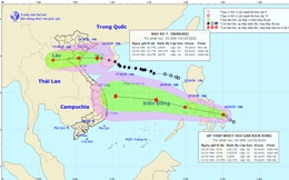 Bão đổ bộ chiều nay, mưa lớn khắp Bắc Bộ, Bắc Trung Bộ