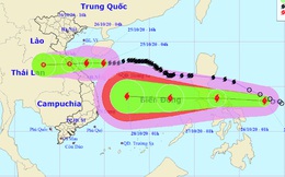 Đêm nay 25-10, bão số 8 đổ bộ từ Hà Tĩnh-Quảng Trị, bão Mollave nối gót vào Biển Đông