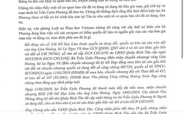 Luật sư của bà Trần Uyên Phương nói gì về vụ bị tố lừa đảo dự án 1.000 tỉ đồng?