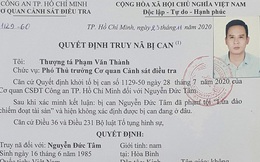 Giám đốc Công ty Đức Tâm Land bỏ trốn, Công an TP HCM ra quyết định truy nã