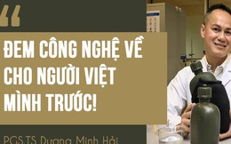 Phó giáo sư gốc Việt sản xuất ra "siêu vật liệu - lấy rác dọn rác": Tôi muốn đem công nghệ về Việt Nam, vì tôi là người Việt Nam
